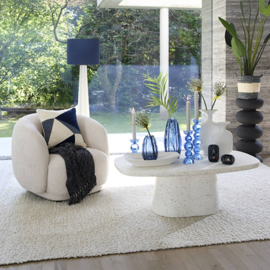 Yellow wooden dining table