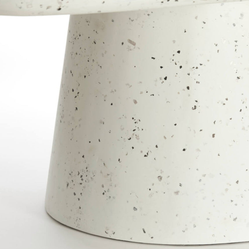 Yellow wooden dining table