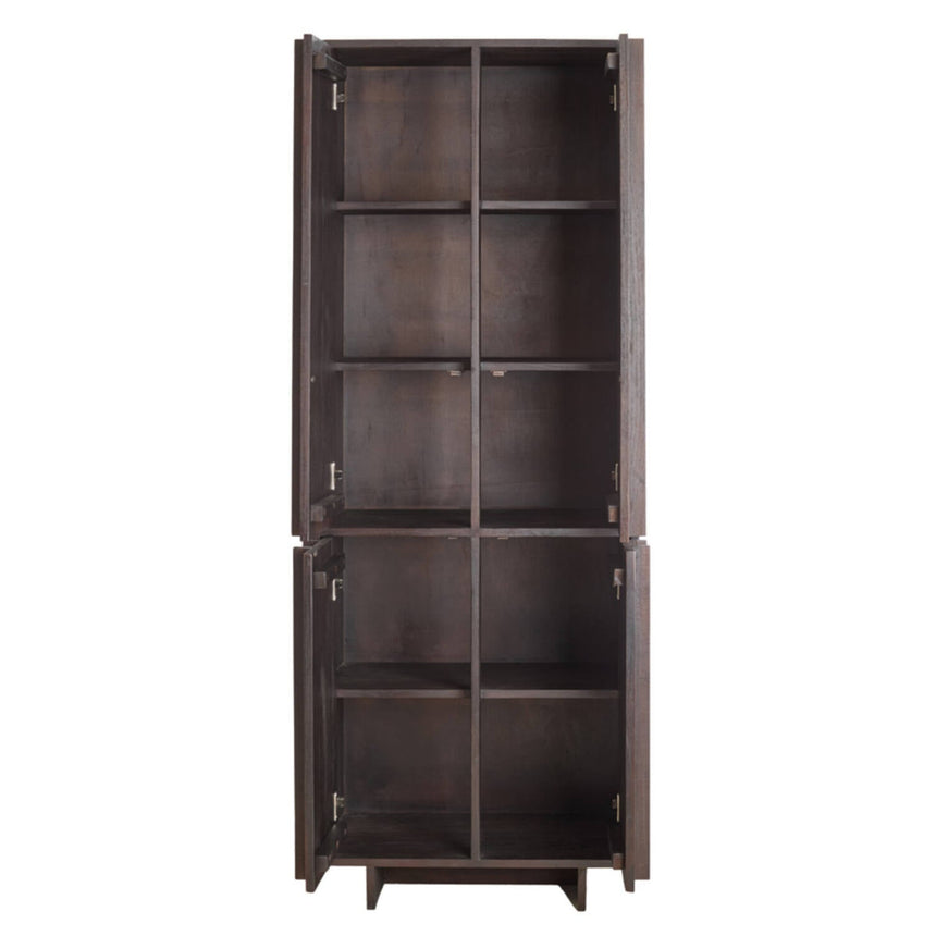 Yellow wooden dining table