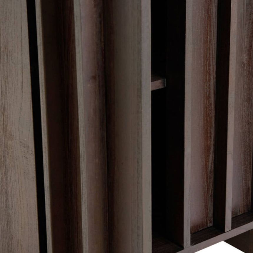 Yellow wooden dining table