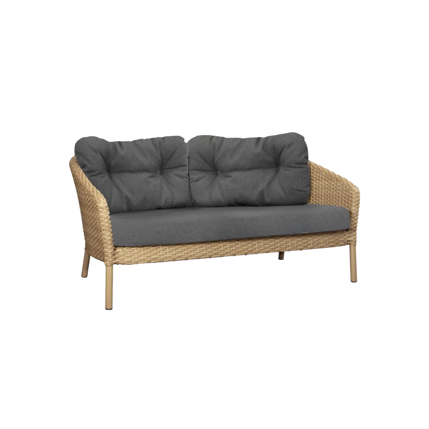 Ocean 2 személyes szövet kerti kanapé