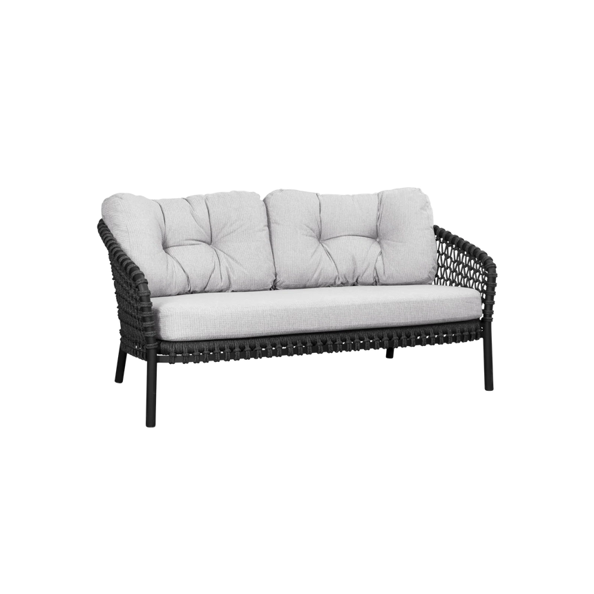 Ocean 2 személyes szövet kerti kanapé