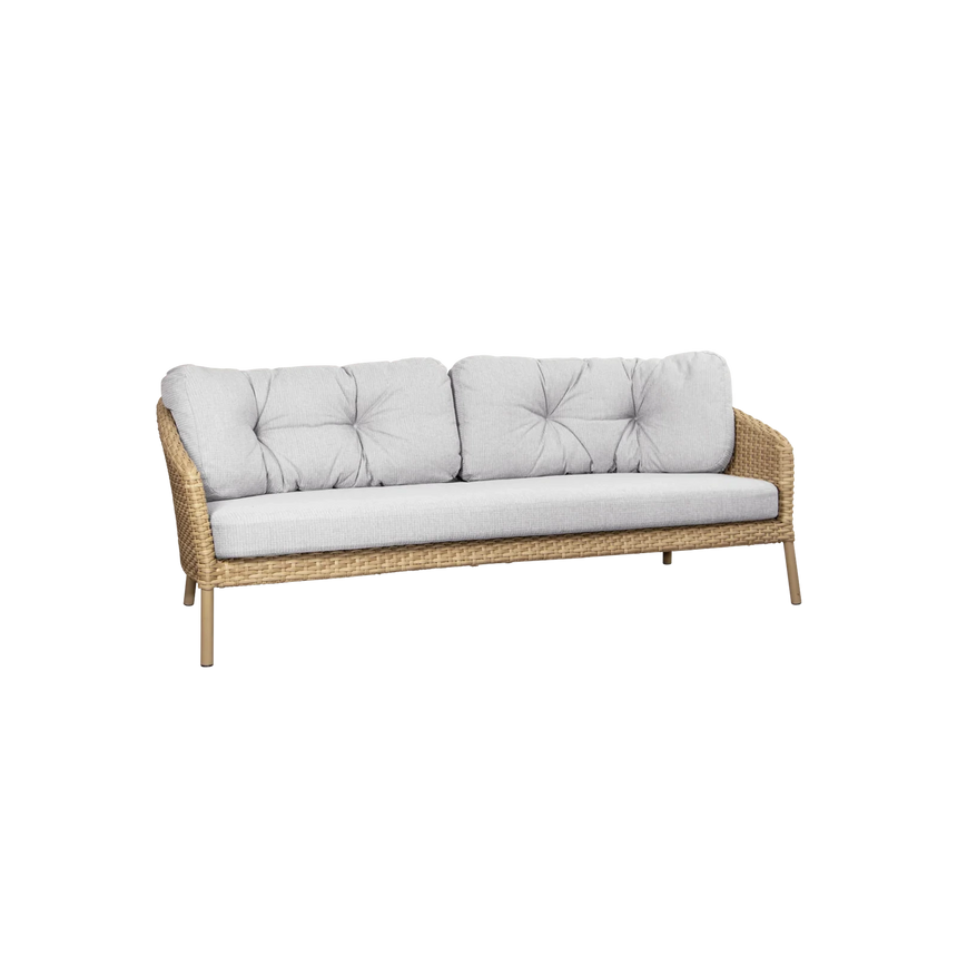 Ocean 3 személyes szövet kerti kanapé