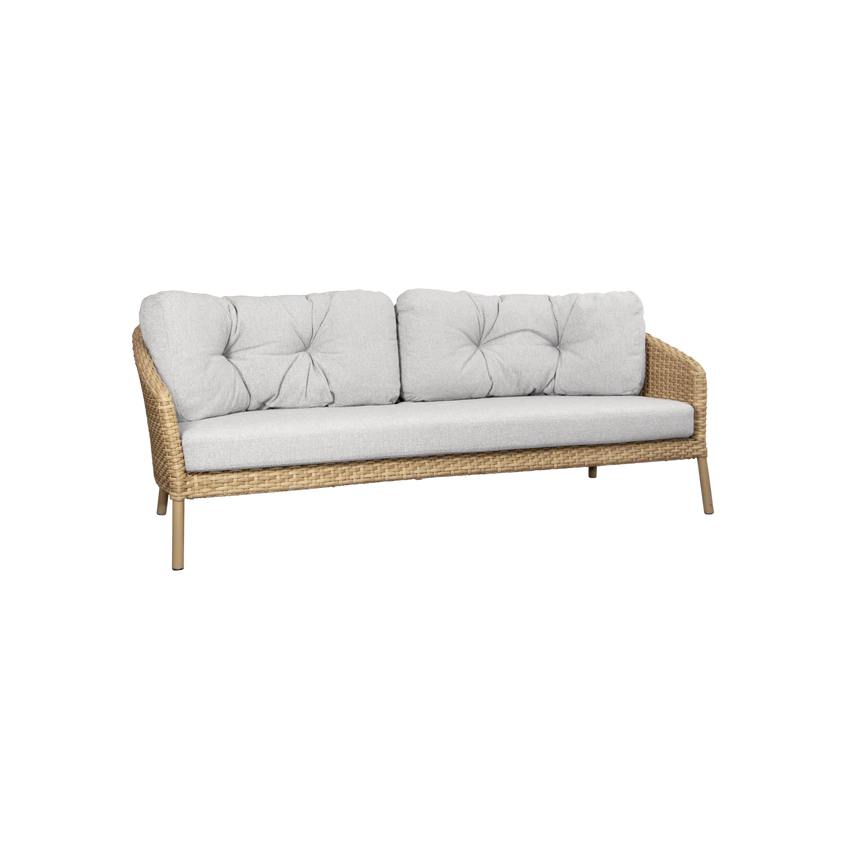 Ocean 3 személyes szövet kerti kanapé