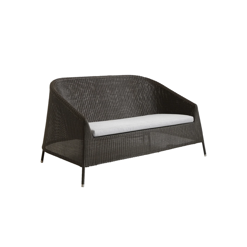 Kingston 2 személyes szövet kerti kanapé