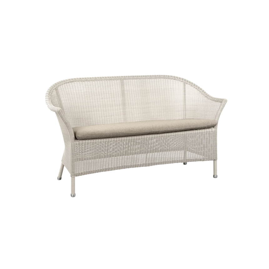 Lansing 2 személyes szövet kerti kanapé