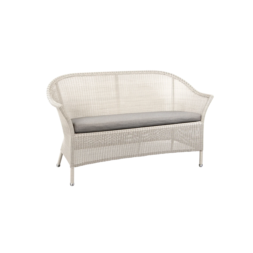 Lansing 2 személyes szövet kerti kanapé