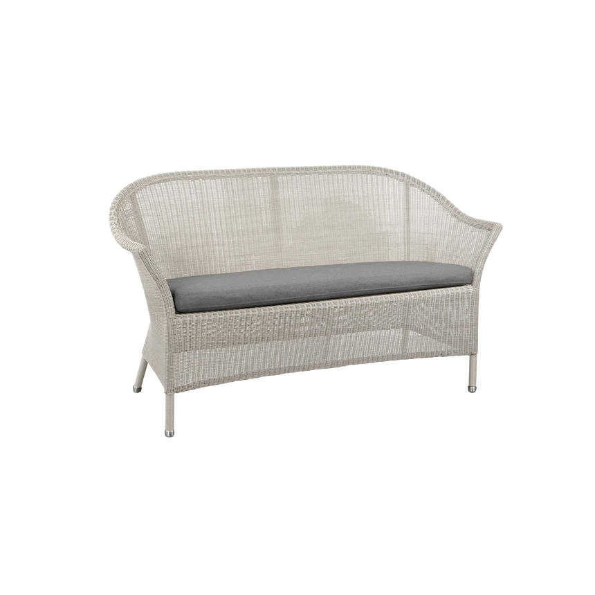 Lansing 2 személyes szövet kerti kanapé