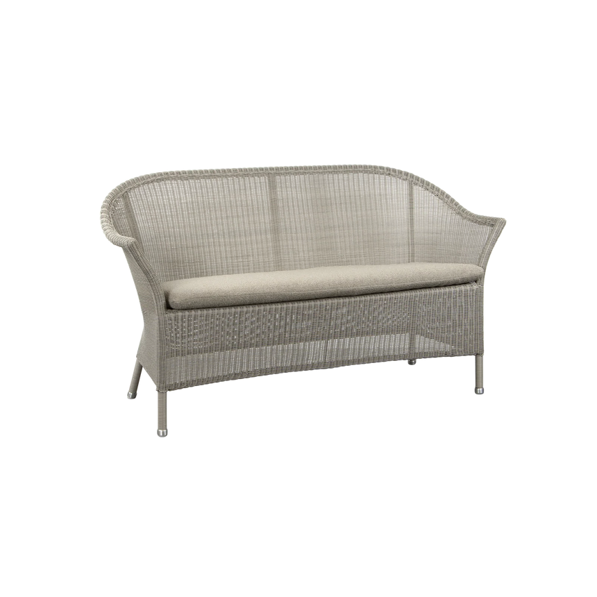 Lansing 2 személyes szövet kerti kanapé