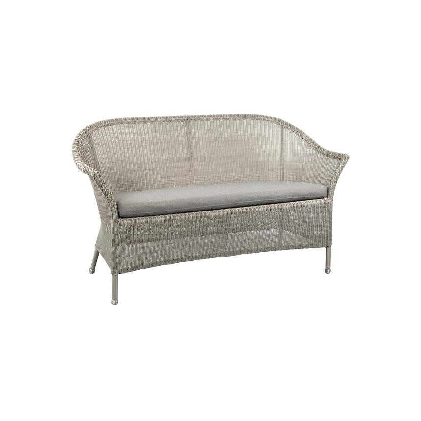 Lansing 2 személyes szövet kerti kanapé