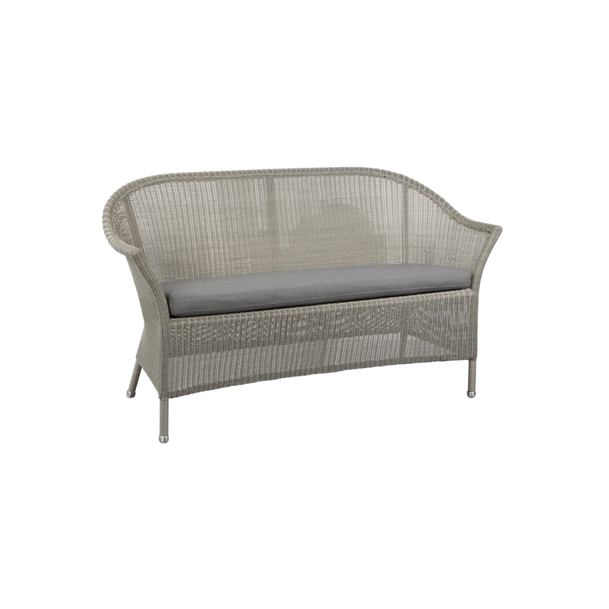 Lansing 2 személyes szövet kerti kanapé