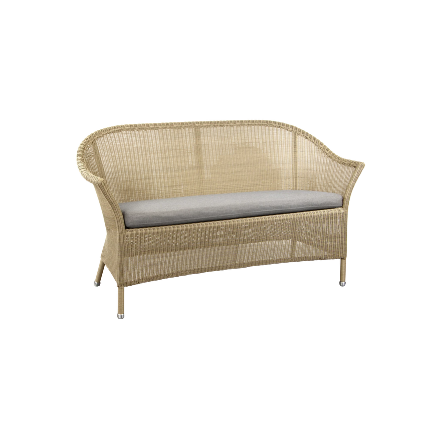 Lansing 2 személyes szövet kerti kanapé