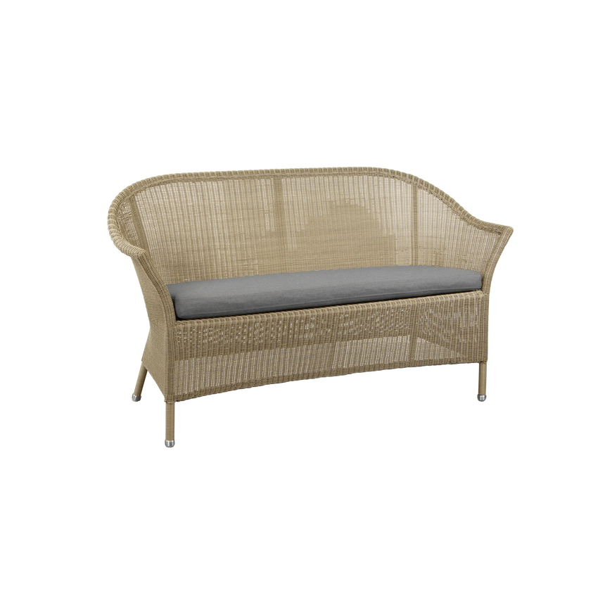 Lansing 2 személyes szövet kerti kanapé