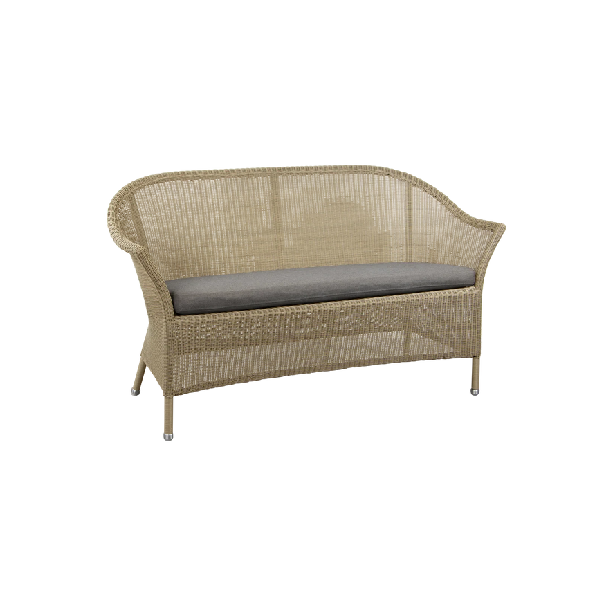 Lansing 2 személyes szövet kerti kanapé