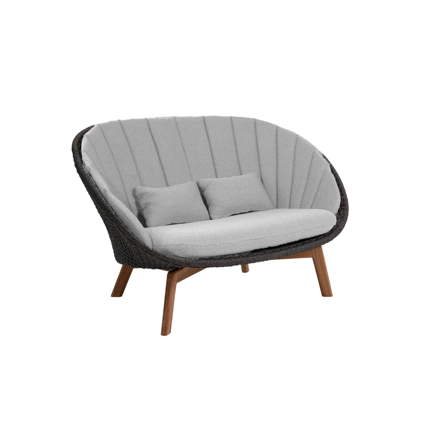 Peacock 2 személyes szövet kerti kanapé