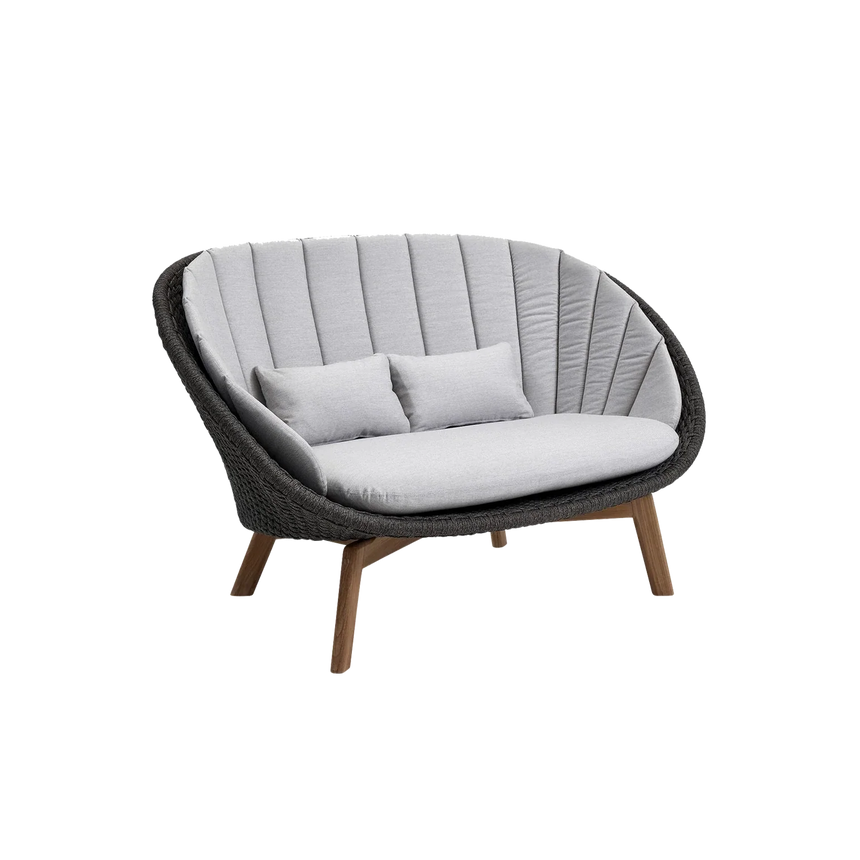 Peacock 2 személyes szövet kerti kanapé