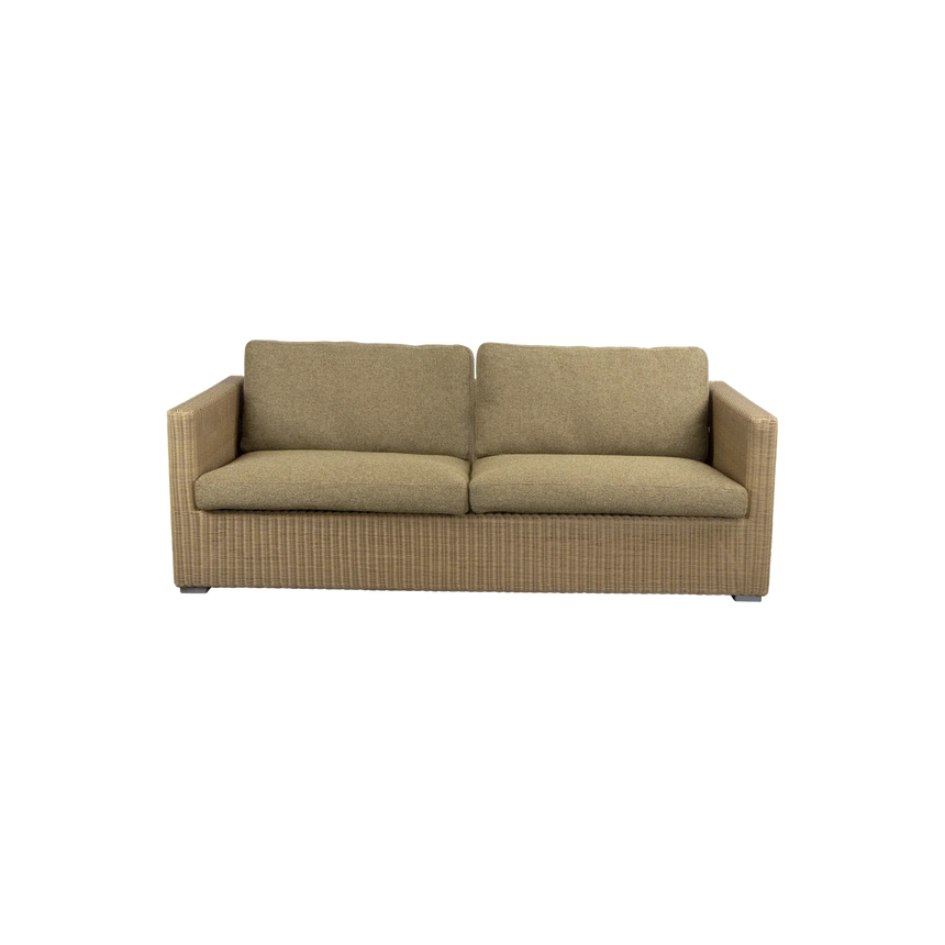 Chester 3 személyes szövet kerti kanapé