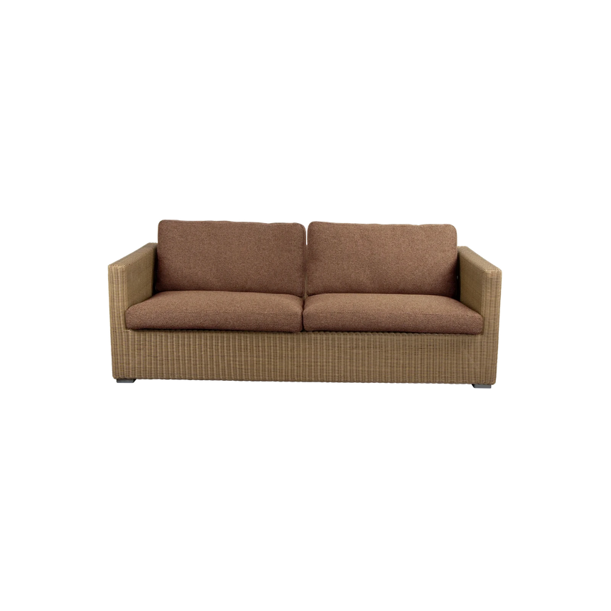 Chester 3 személyes szövet kerti kanapé