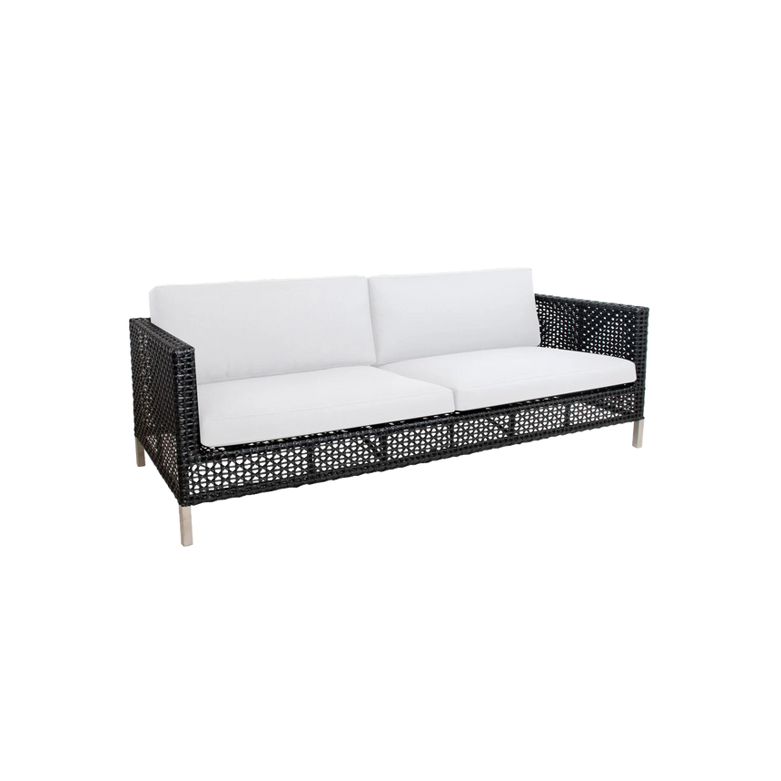 Connect 3 személyes szövet kerti kanapé