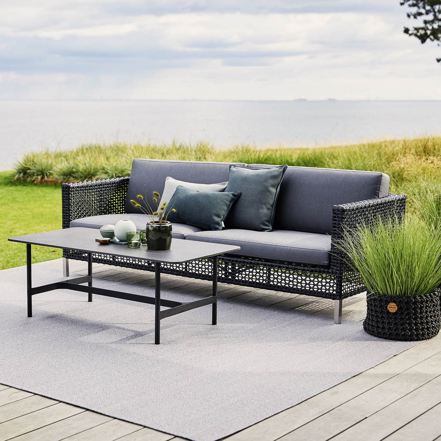 Connect 3 személyes szövet kerti kanapé