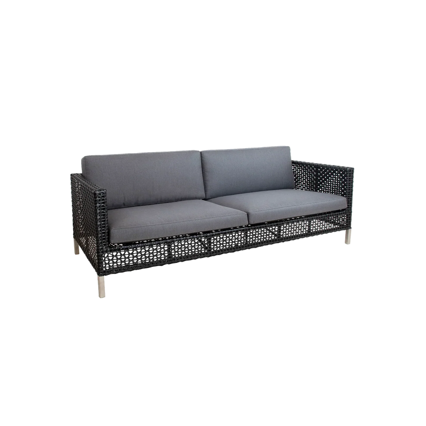 Connect 3 személyes szövet kerti kanapé