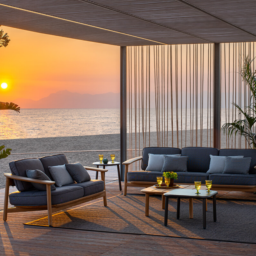 Twins szövet kerti kanapé