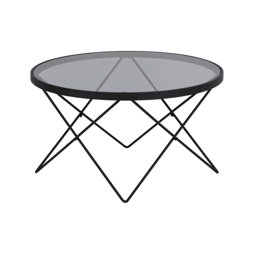 Cuxton glass coffee table