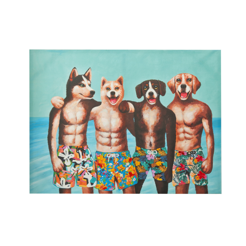 Dogs vászon falikép