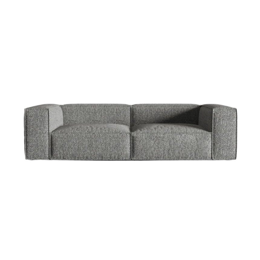 Ruby 2-seater velvet sofa