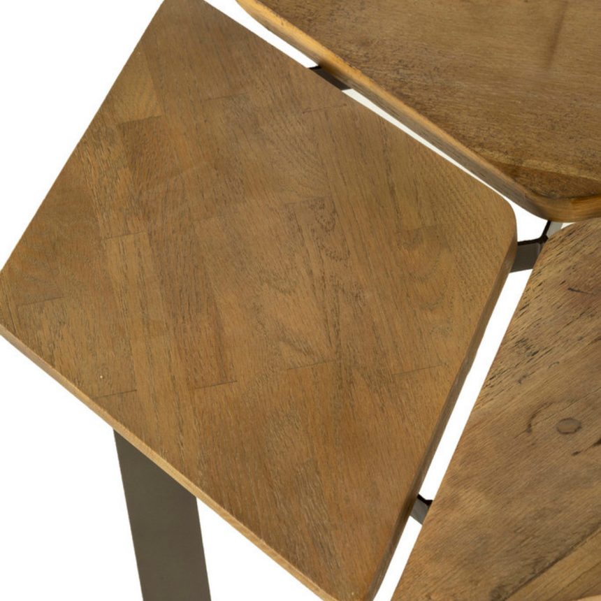 Noa wooden bedside table