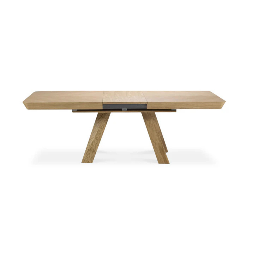 Sally extendable wooden dining table