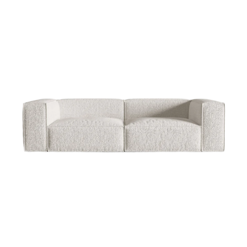 Ruby 2-seater velvet sofa
