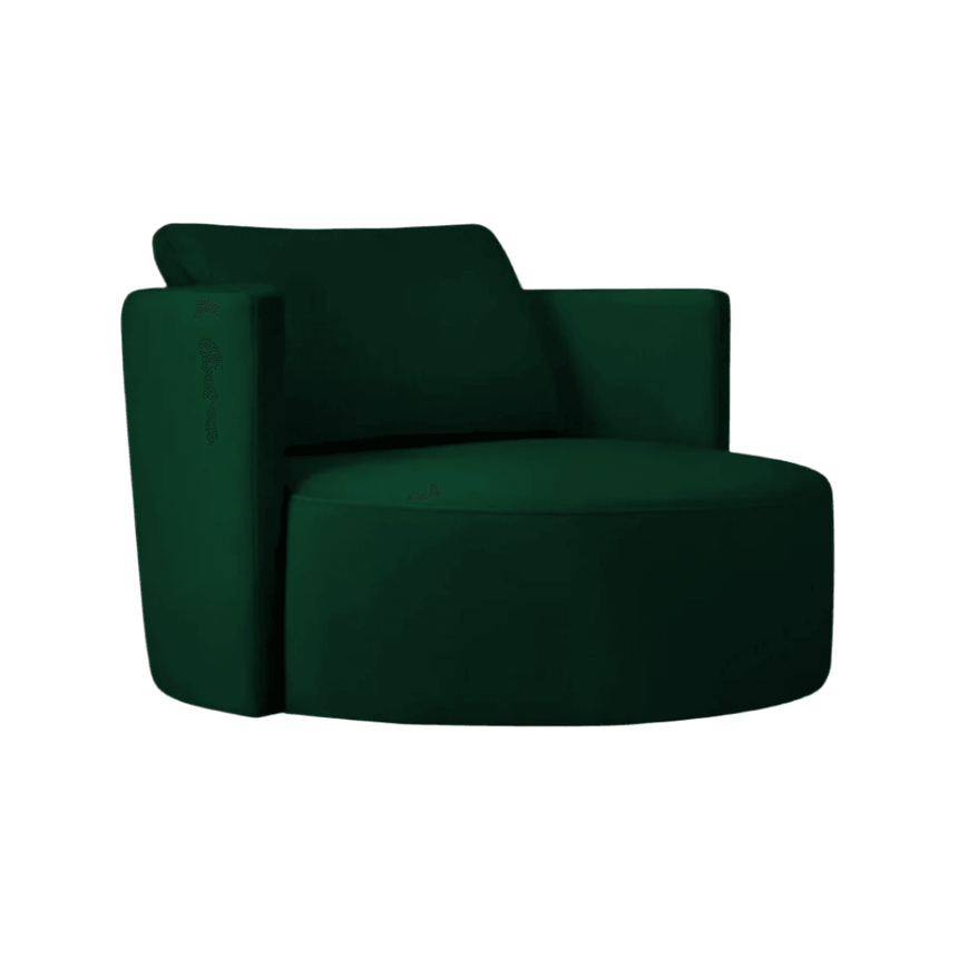 Bliss bársony forgó fotel 112x112