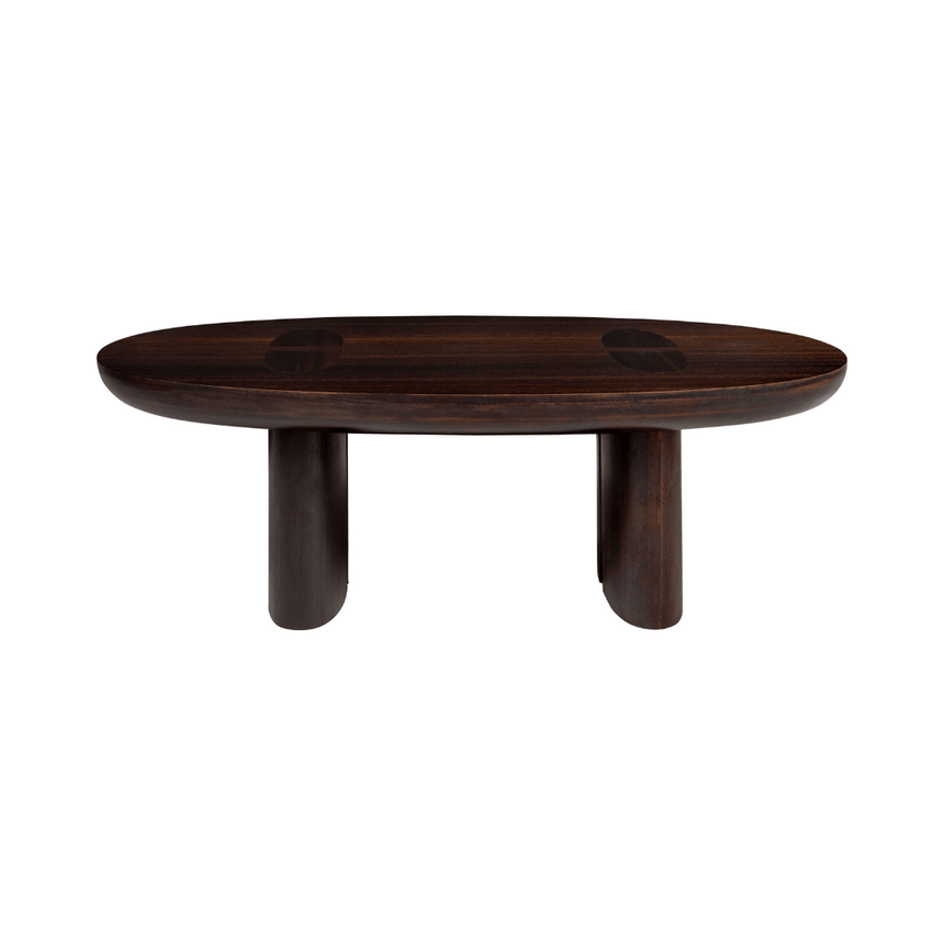 Durban fa dohányzóasztal 90x45