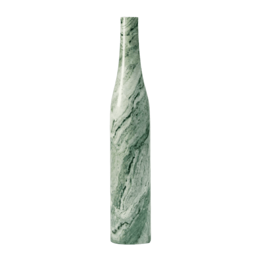 Heritage Bottle marble candle holder