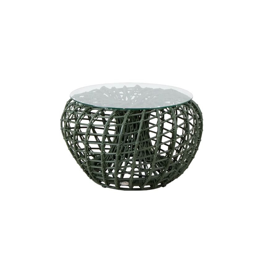 Nest üveg kerti dohányzóasztal