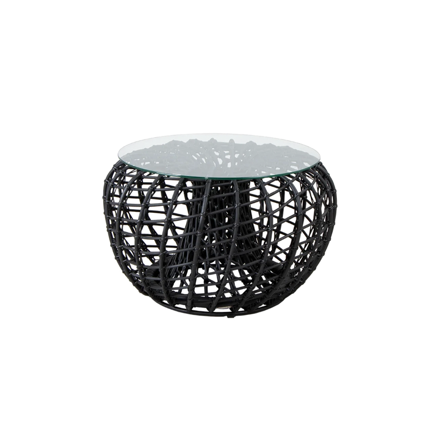 Nest üveg kerti dohányzóasztal