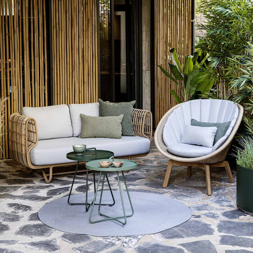 Nest 2 személyes szövet kerti kanapé