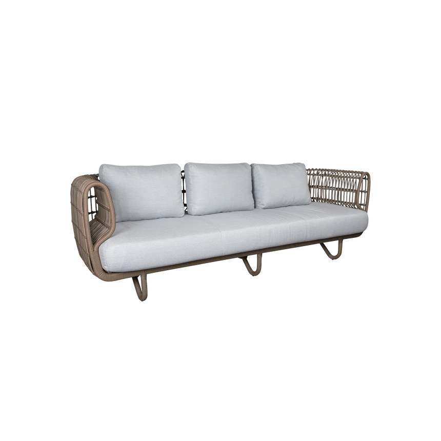 Nest 3 személyes szövet kerti kanapé