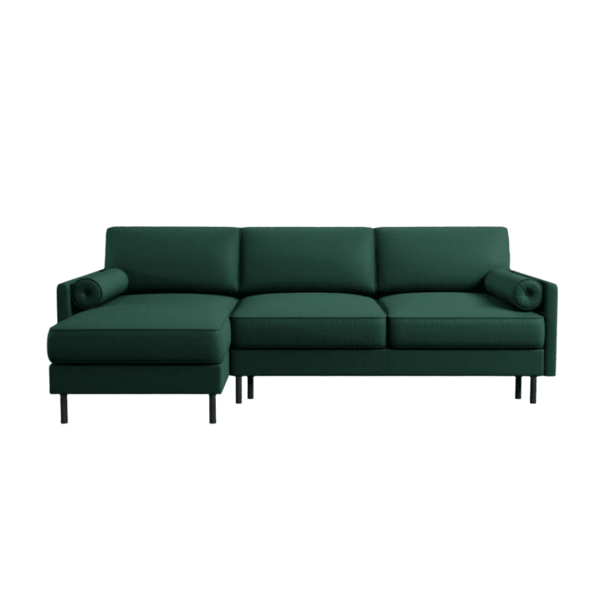 Scott left-hand fabric corner sofa