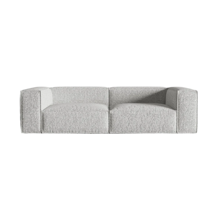 Ruby 2-seater velvet sofa