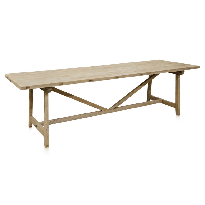 Mine wooden dining table 270x90