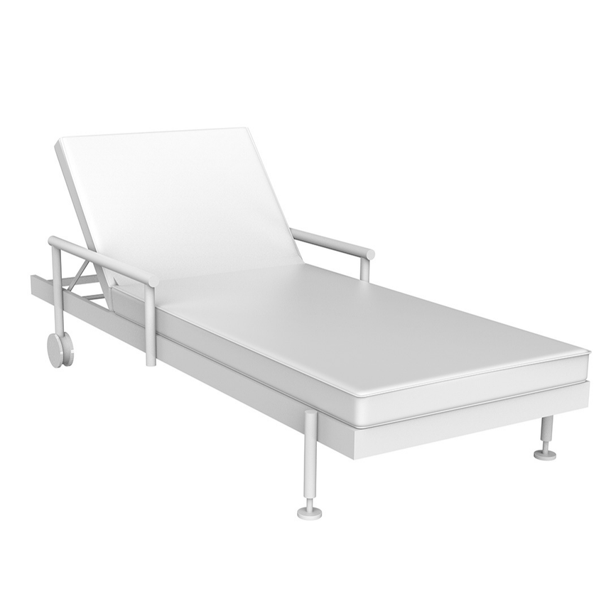 Hamptons napozóágy