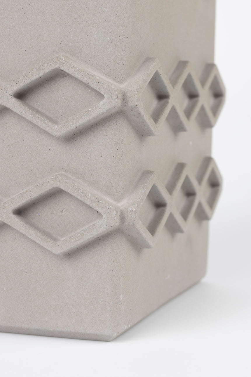 Graphic Square beton váza