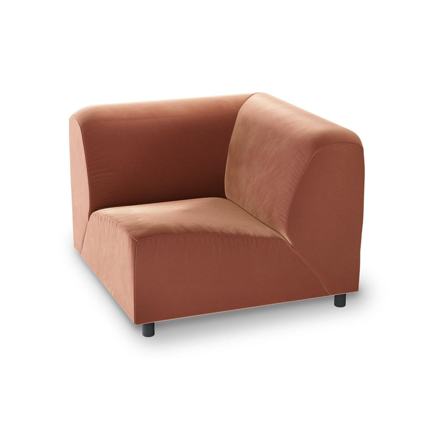 A-Round-U bársony kanapé sarokelem-0