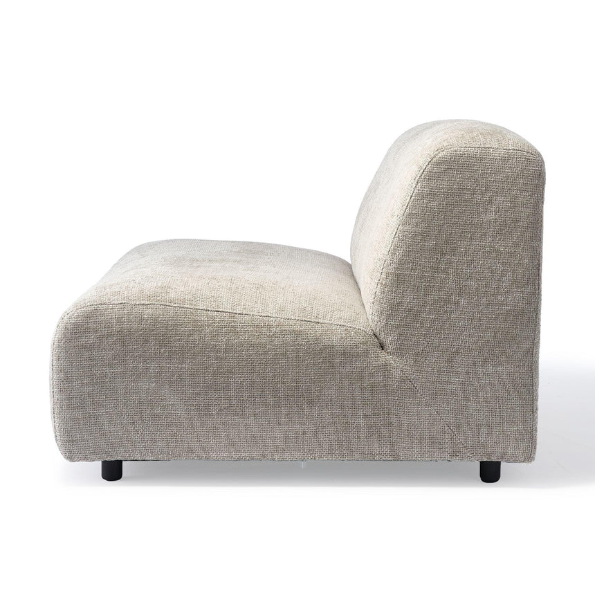 A-Round-U szövet kanapé 1.5 üléses elem-4