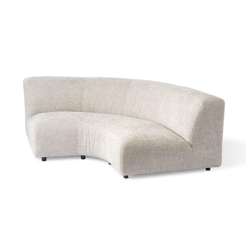 A-Round-U szövet kanapé 1/4 elem-0