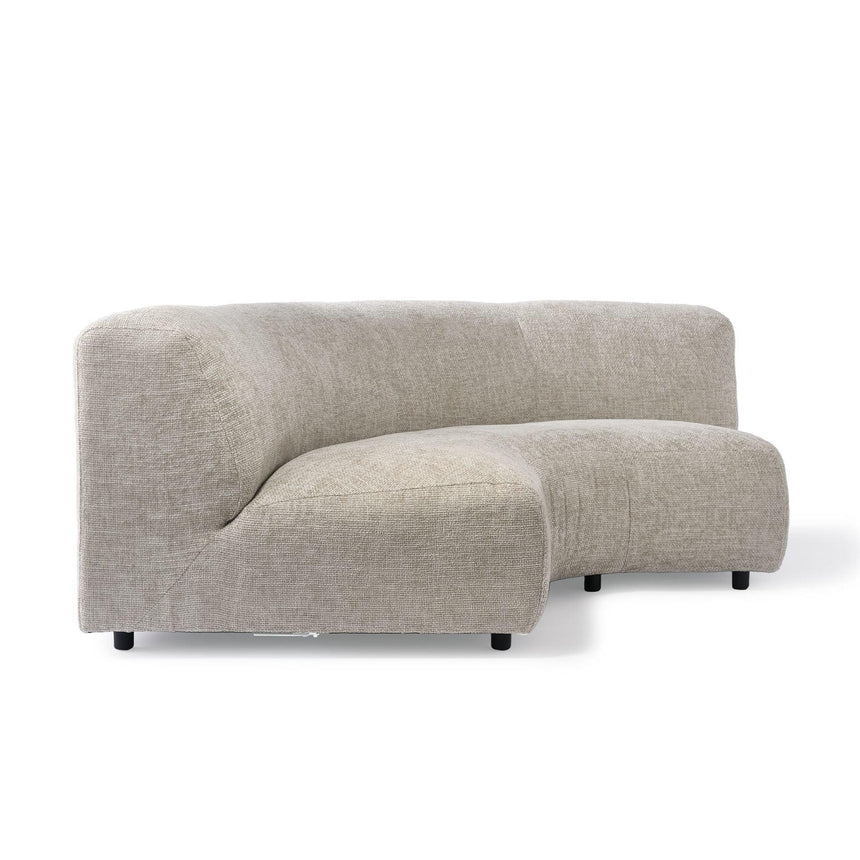 A-Round-U szövet kanapé 1/4 elem-3