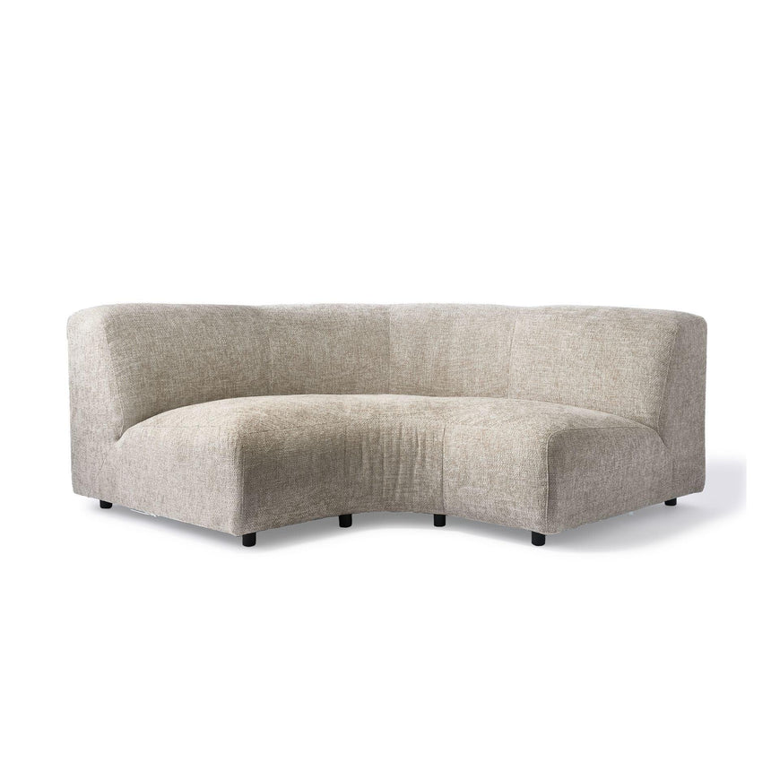 A-Round-U szövet kanapé 1/4 elem-2