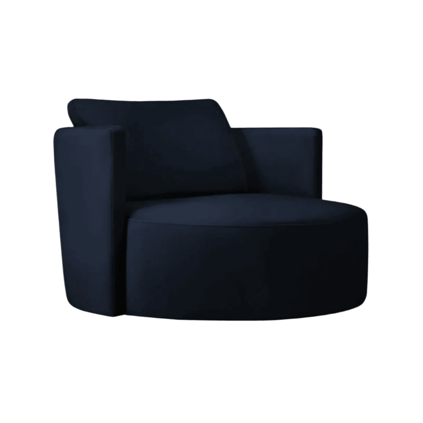 Bliss bársony forgó fotel 112x112